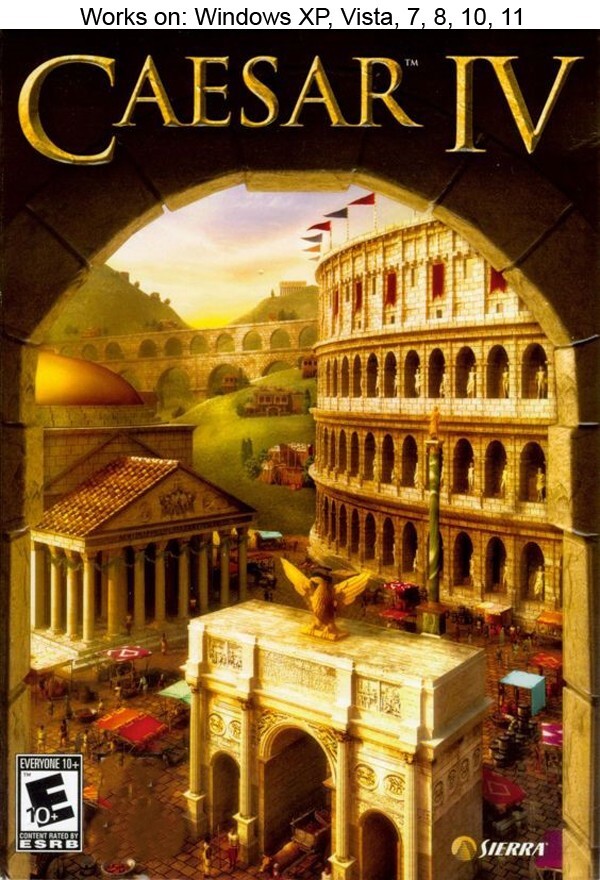 Caesar IV 4 PC Game 2006 Windows 10 11