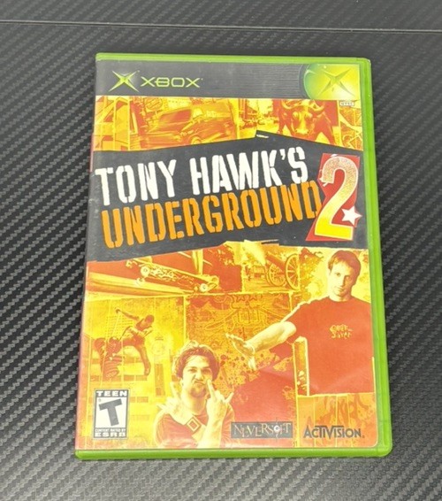 Tony Hawk's Underground 2 by Activision Xbox w/ Case & Manual NTSC-U/C