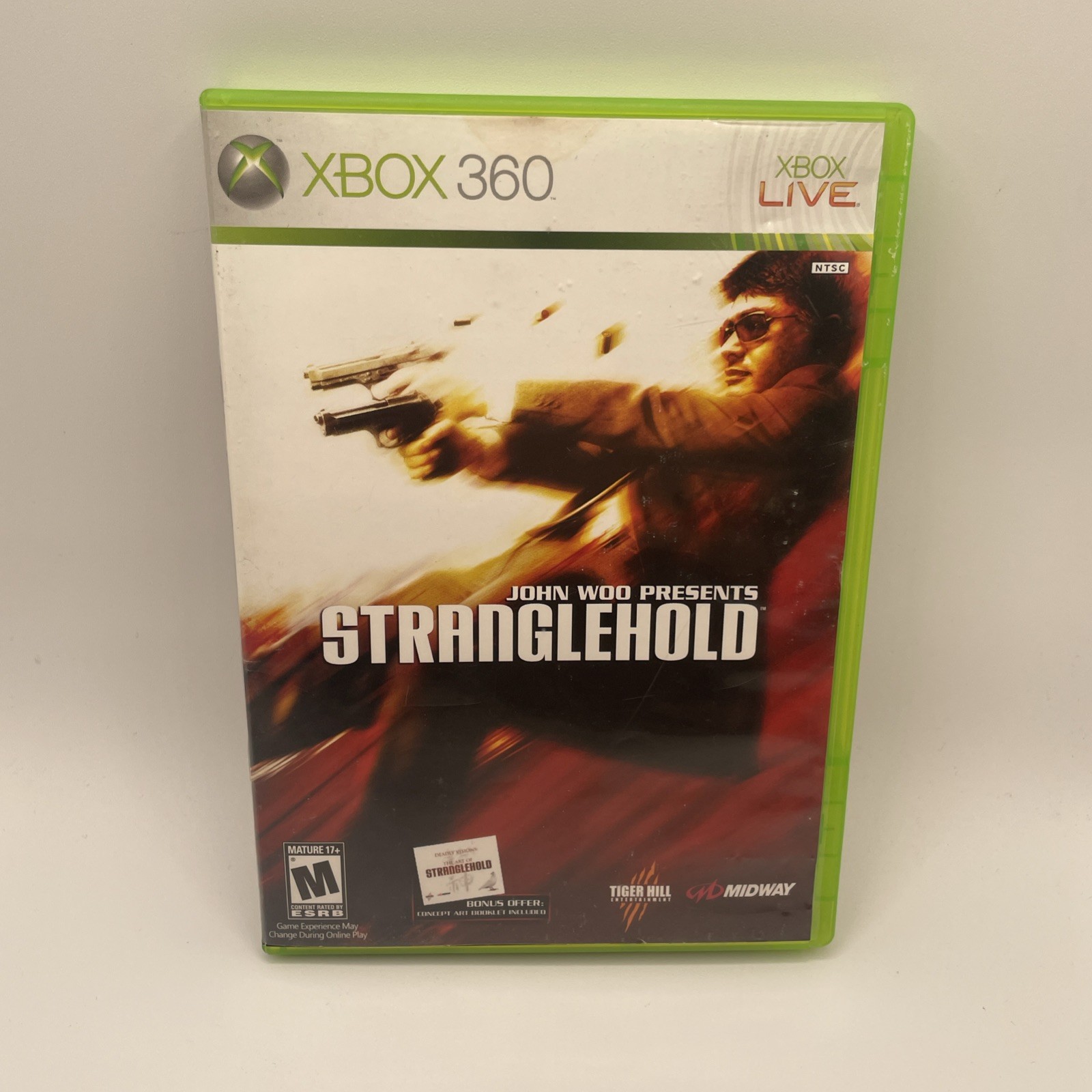John Woo Presents Stranglehold Xbox 360 2007, CIB