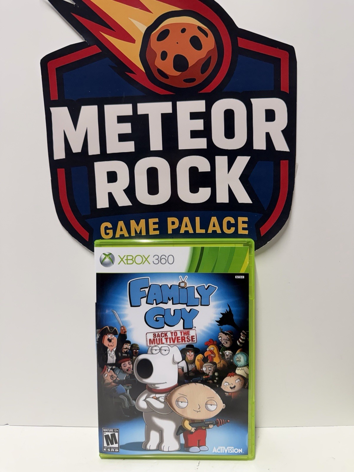 Family Guy: Back to the Multiverse (Microsoft Xbox 360) Clean Game Disc Tested