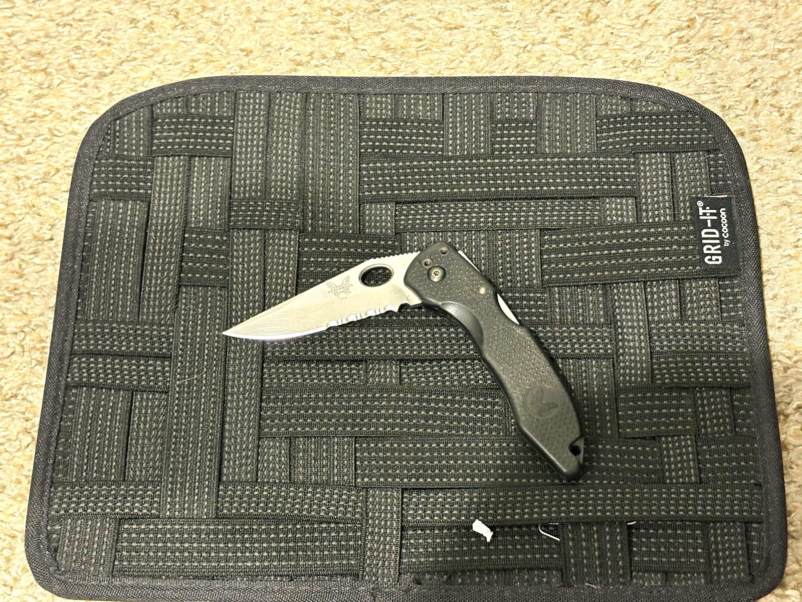 *Excellent Benchmade - 10410 Mini Pika - great shape and back from Life-sharp