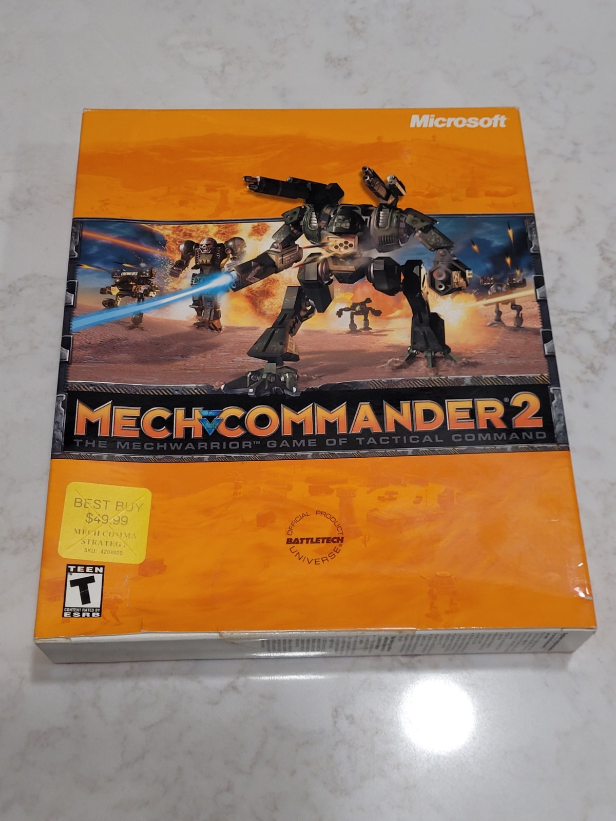Mech Commander, 1998, Big Box, Vintage PC Game