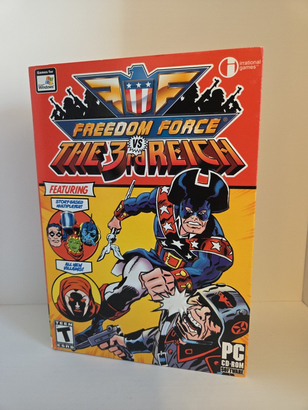 Freedom Force vs The 3rd Third Reich (Windows PC, 2005) Brand New & Sealed