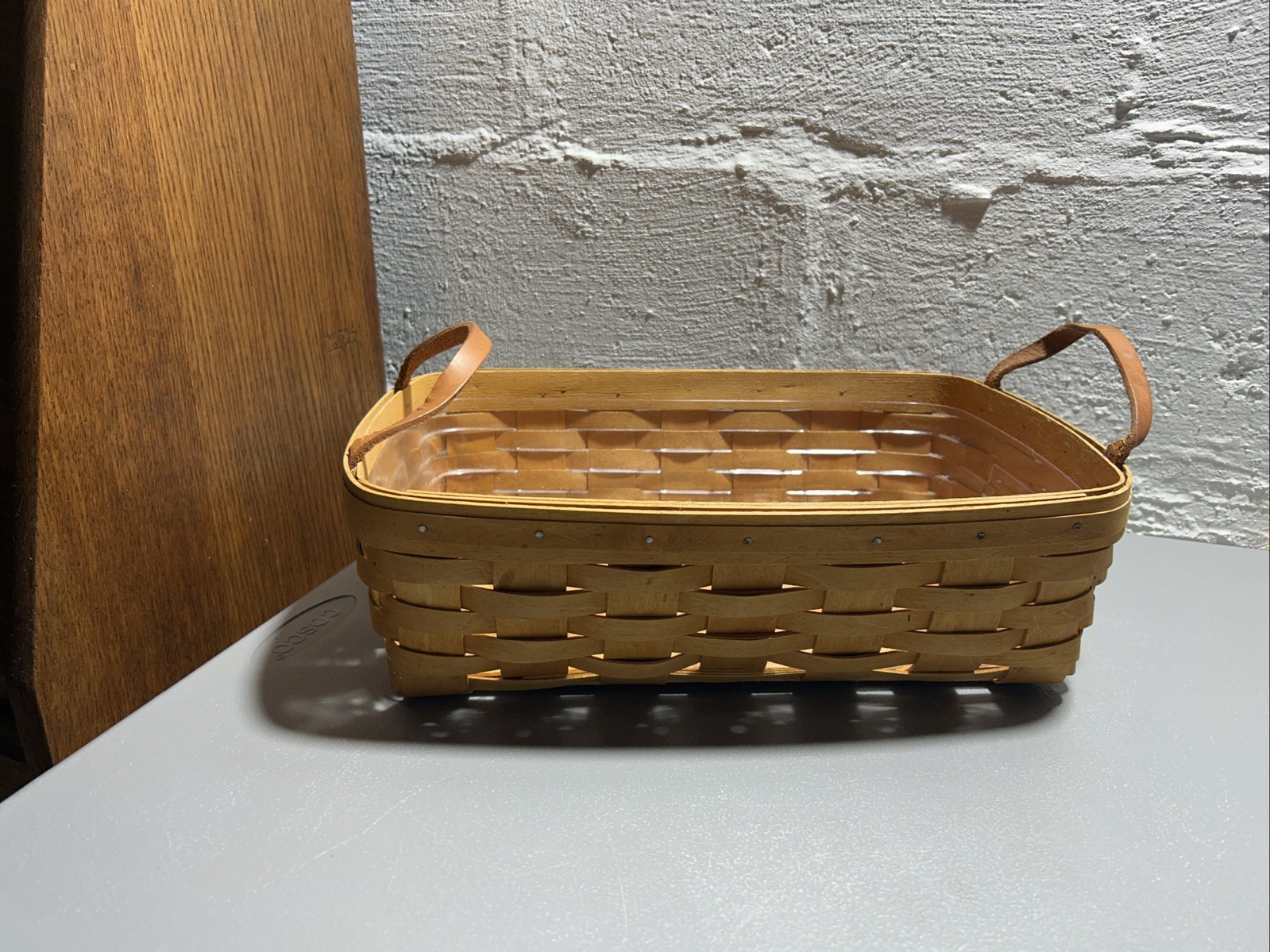 Longaberger 2001 Pantry Basket & Protector