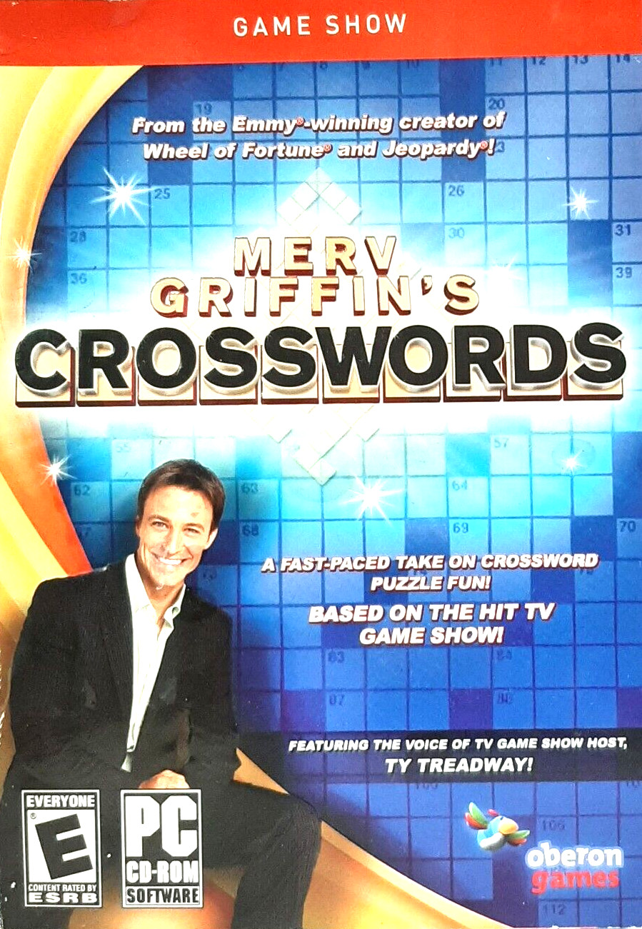 MERV GRIFFIN'S CROSSWORDS - PC CD ROM