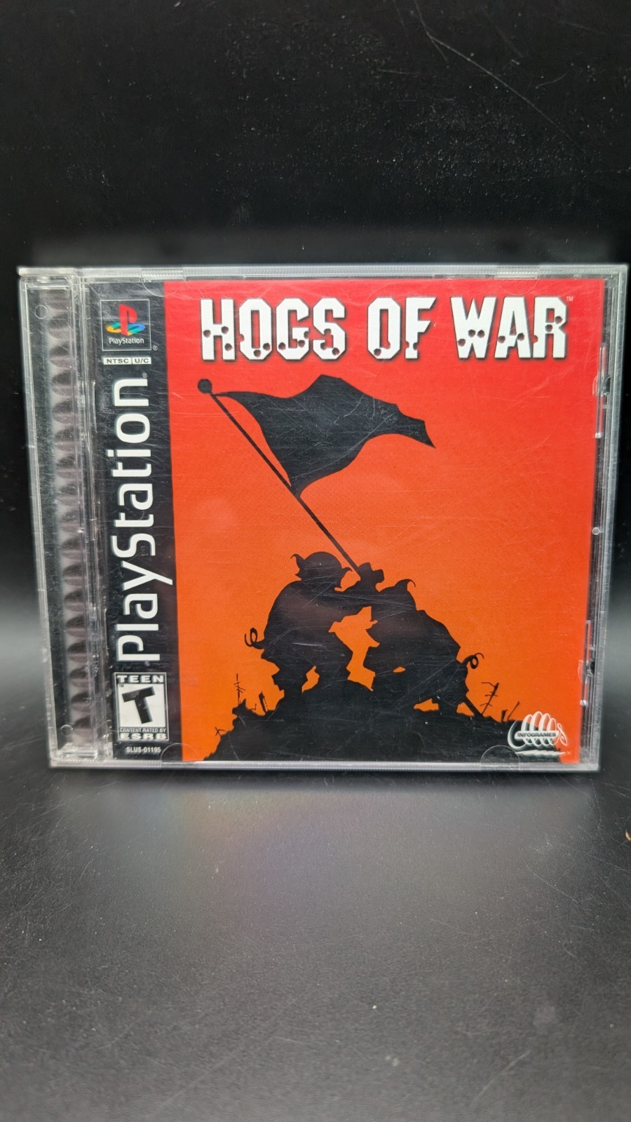 Infogrames Hogs of War Sony PlayStation 1 PS1 Multiplayer NTSC-U/C T 2000