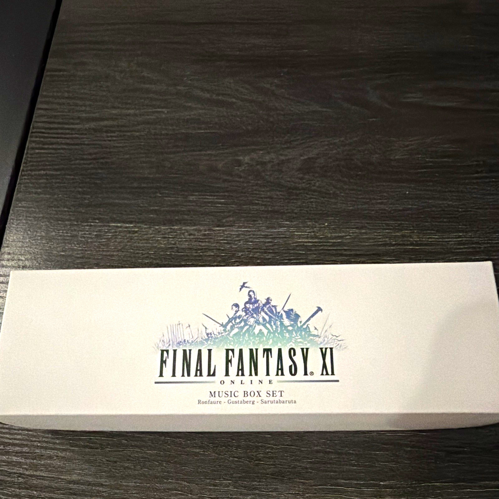 Final Fantasy XI Online Official Music Box Set Ronfaure Gustaberg Sarutabaruta