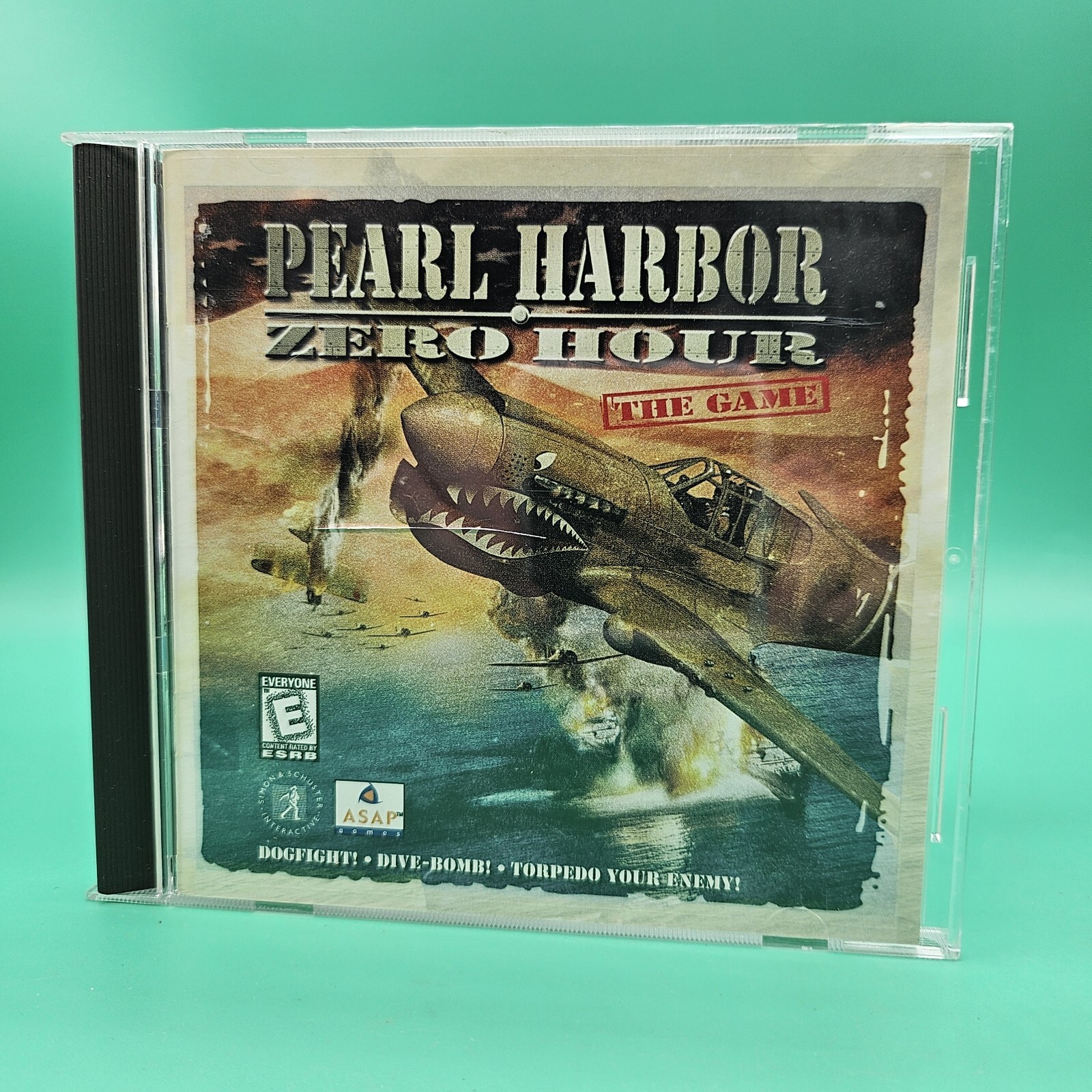 Pearl Harbor- Zero Hour The Game. (2001-PC) WW2 Computer Game COMPLETE TESTED