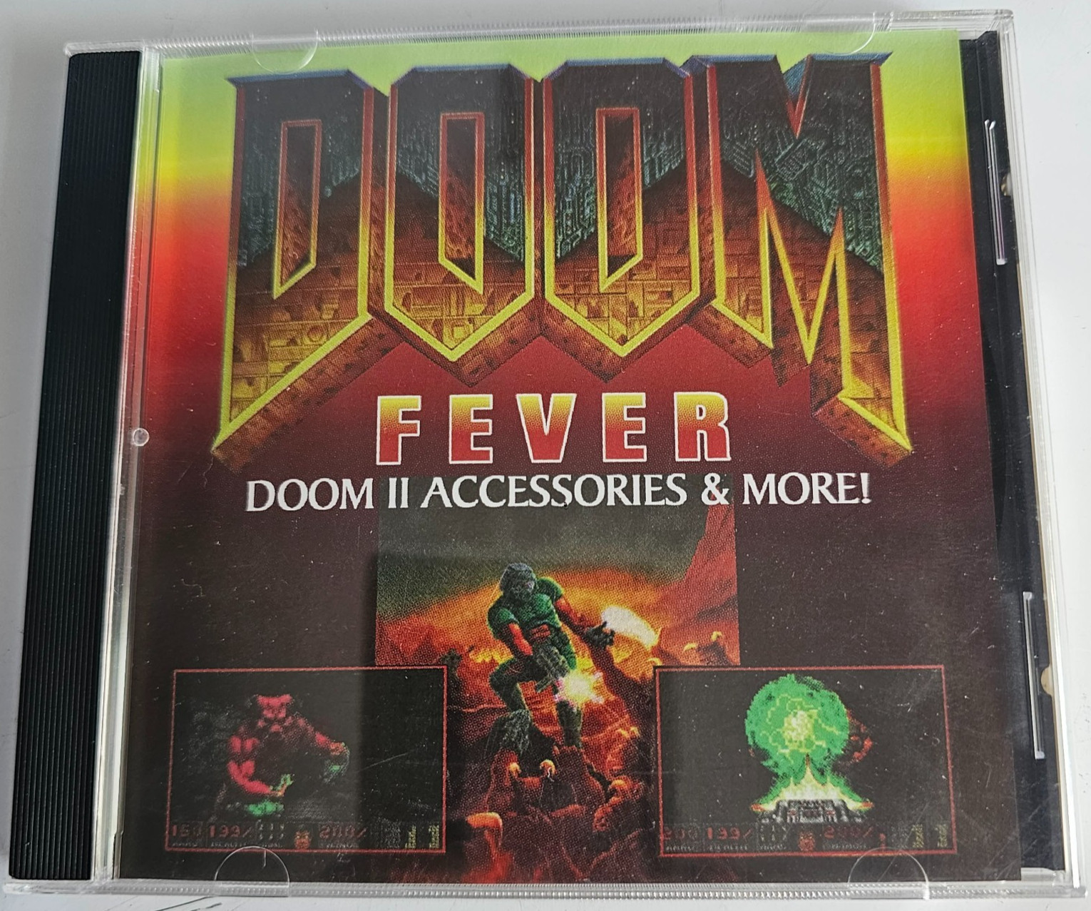 Doom Fever Doom II Accessories & More PC Video Game CD-ROM RARE