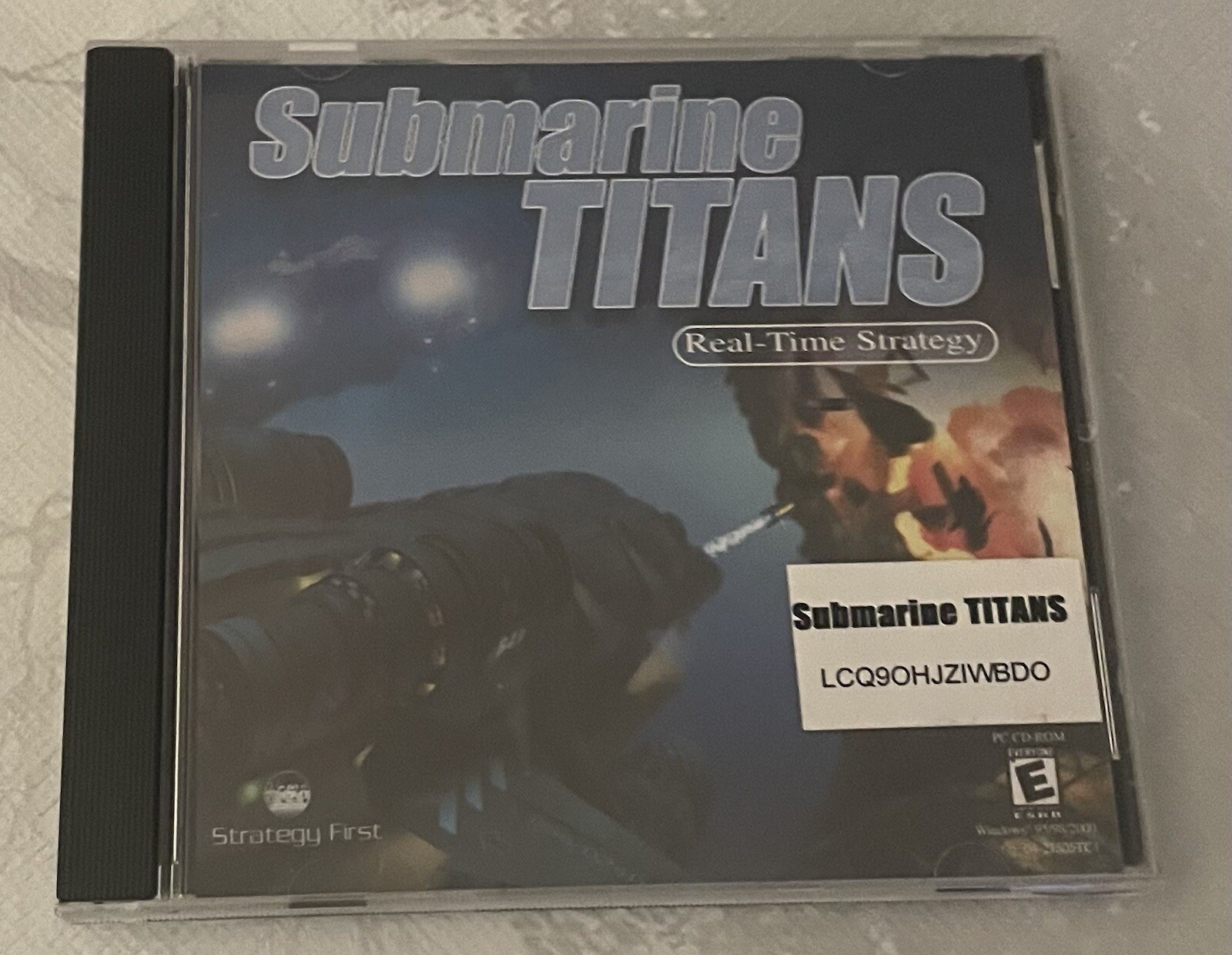 2000 Submarine Titans PC Game COMPLETE w/ KEY Real-Time Strategy