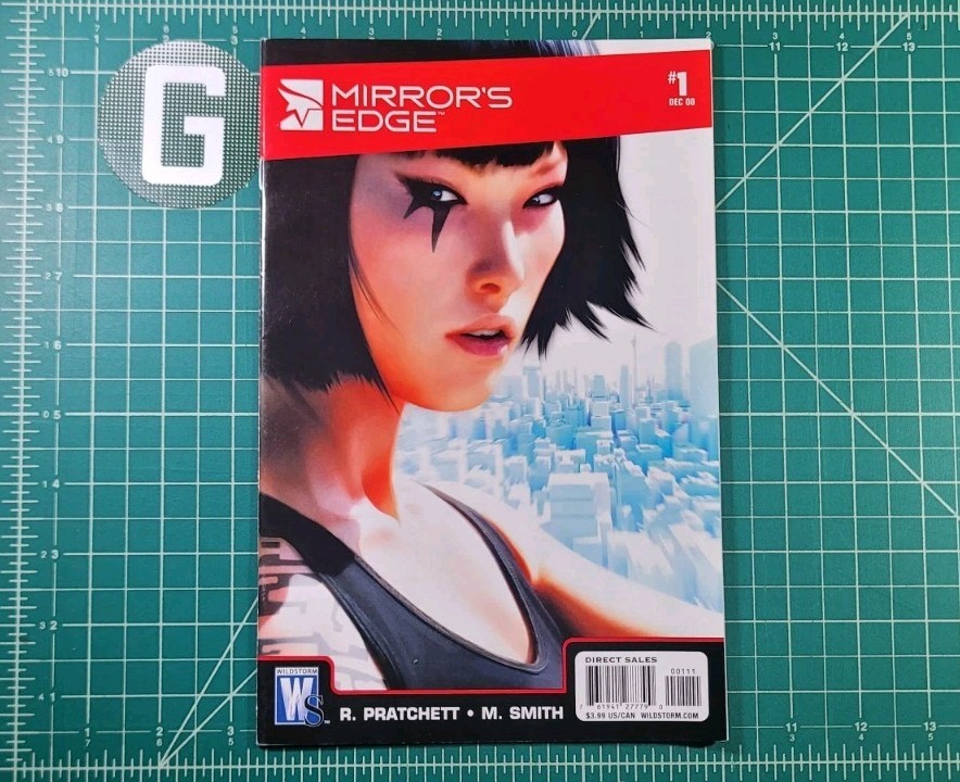 Mirror's Edge #1 (2008) EA Electronic Arts Video Game Comic Book WildStorm VF+