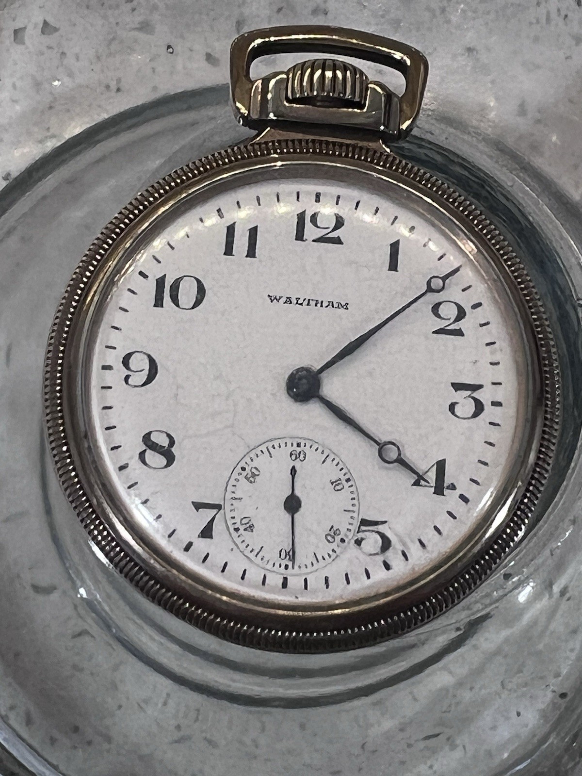 Waltham 16s 17Jewels “P.S. Bartlett”Pocket Watch, 1927 & Running, Flawless Dial