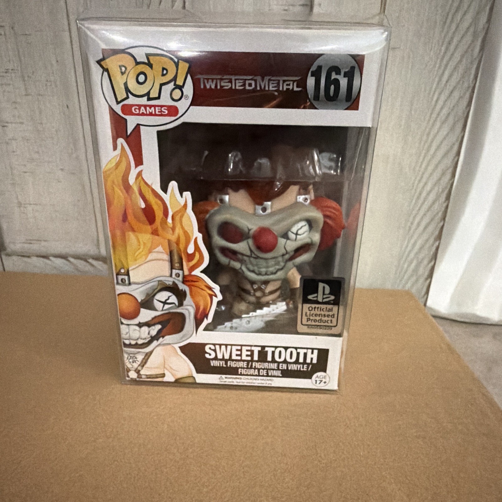 Funko Pop Vinyl Twisted Metal Sweet Tooth #161 Figure with Protector Vaulted