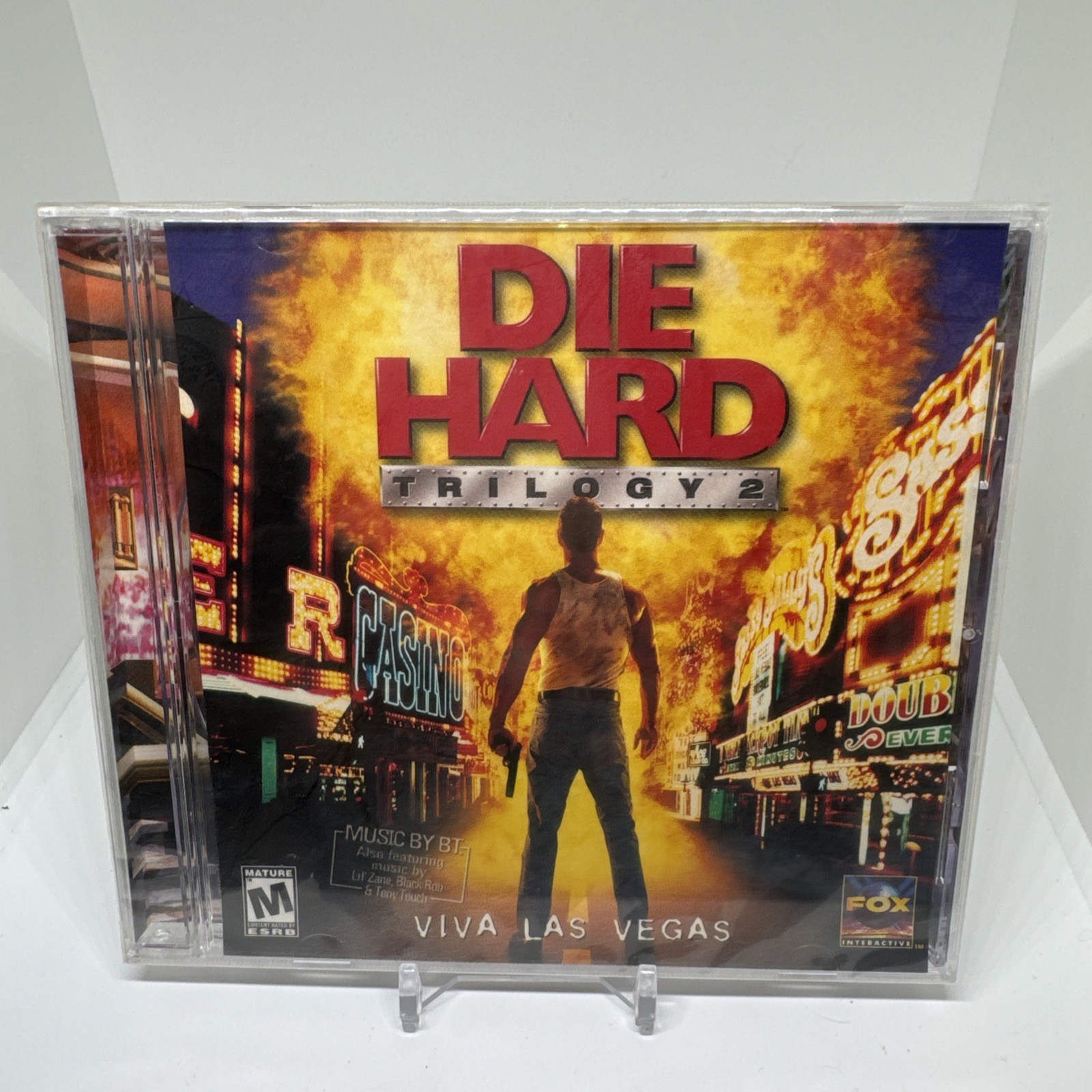 Die Hard Trilogy 2 Viva Las Vegas Sealed Disc Only New Rare