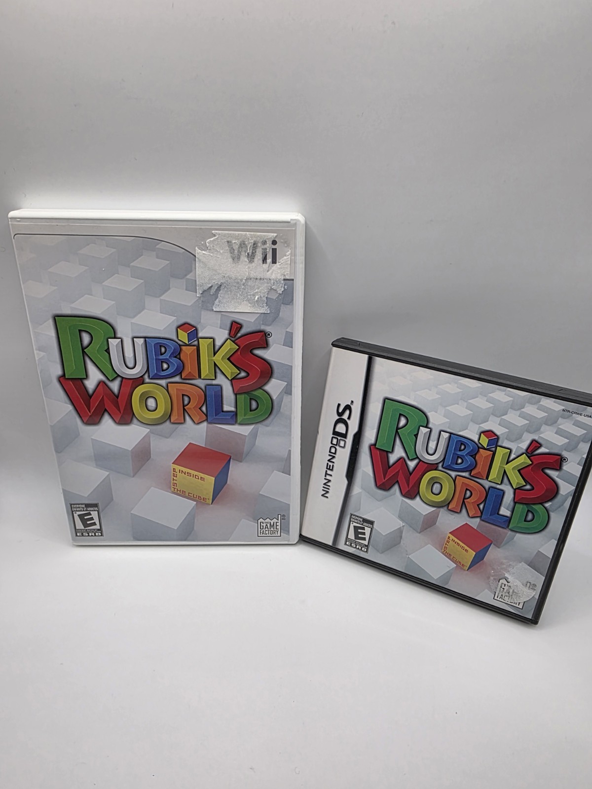 Rubik’s World Wii + Nintendo DS Bundle CIB Complete Puzzle Games Tested