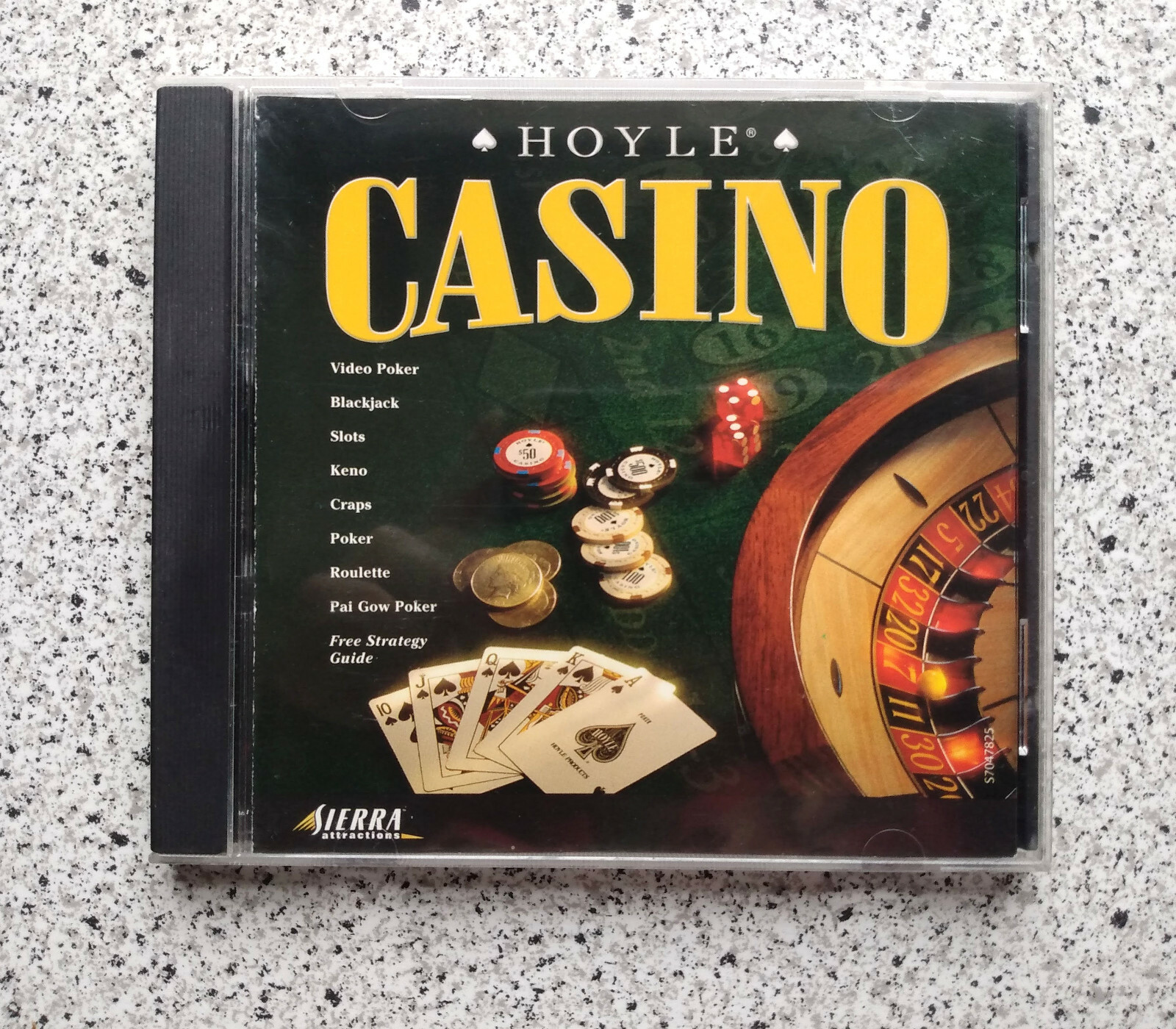 Hoyle Casino - Windows 95/98 PC Game 1998 Complete Jewel Case Sierra