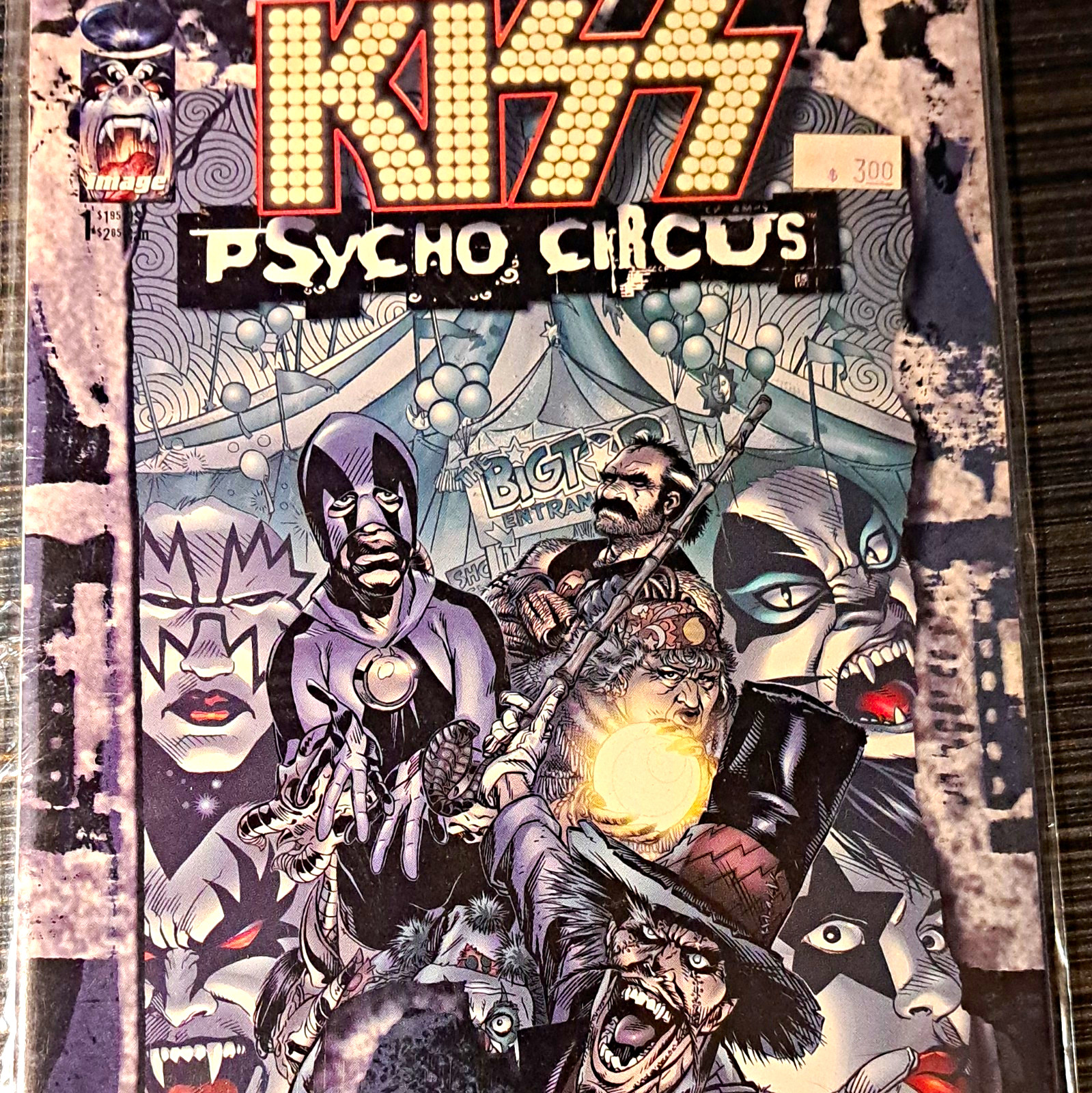KISS Psycho Circus Comic Book Lot Todd McFarlane Cover Image Comics