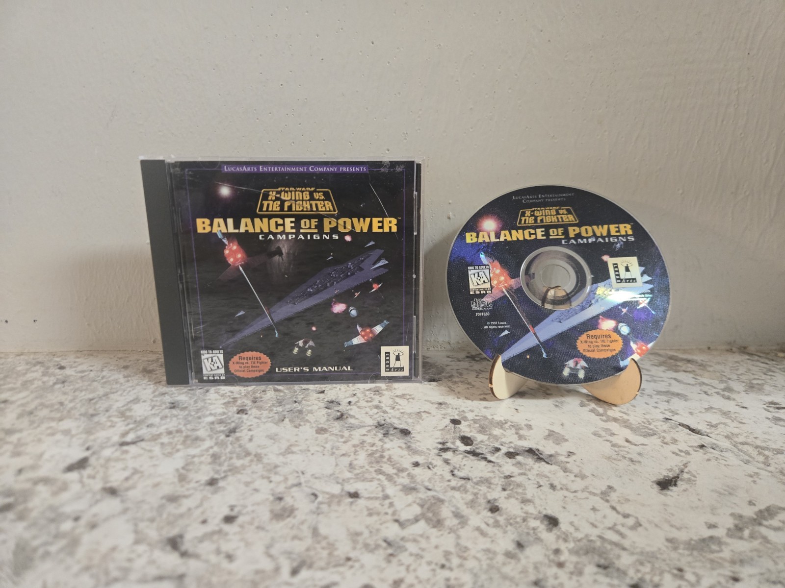 Star Wars: X-Wing vs. TIE Fighter - Balance of Power Campaigns (PC/CD-ROM, 1997)