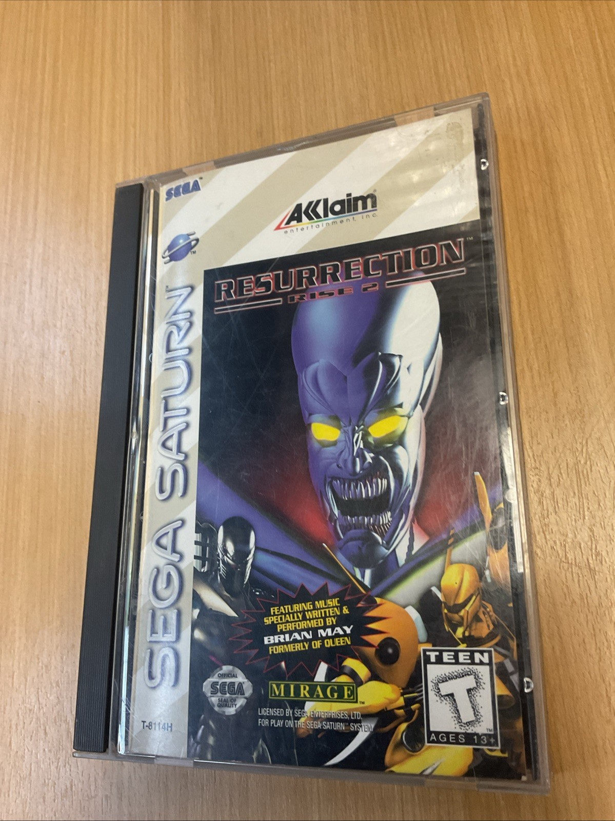 Resurrection Rise 2 Sega Saturn Game  1996