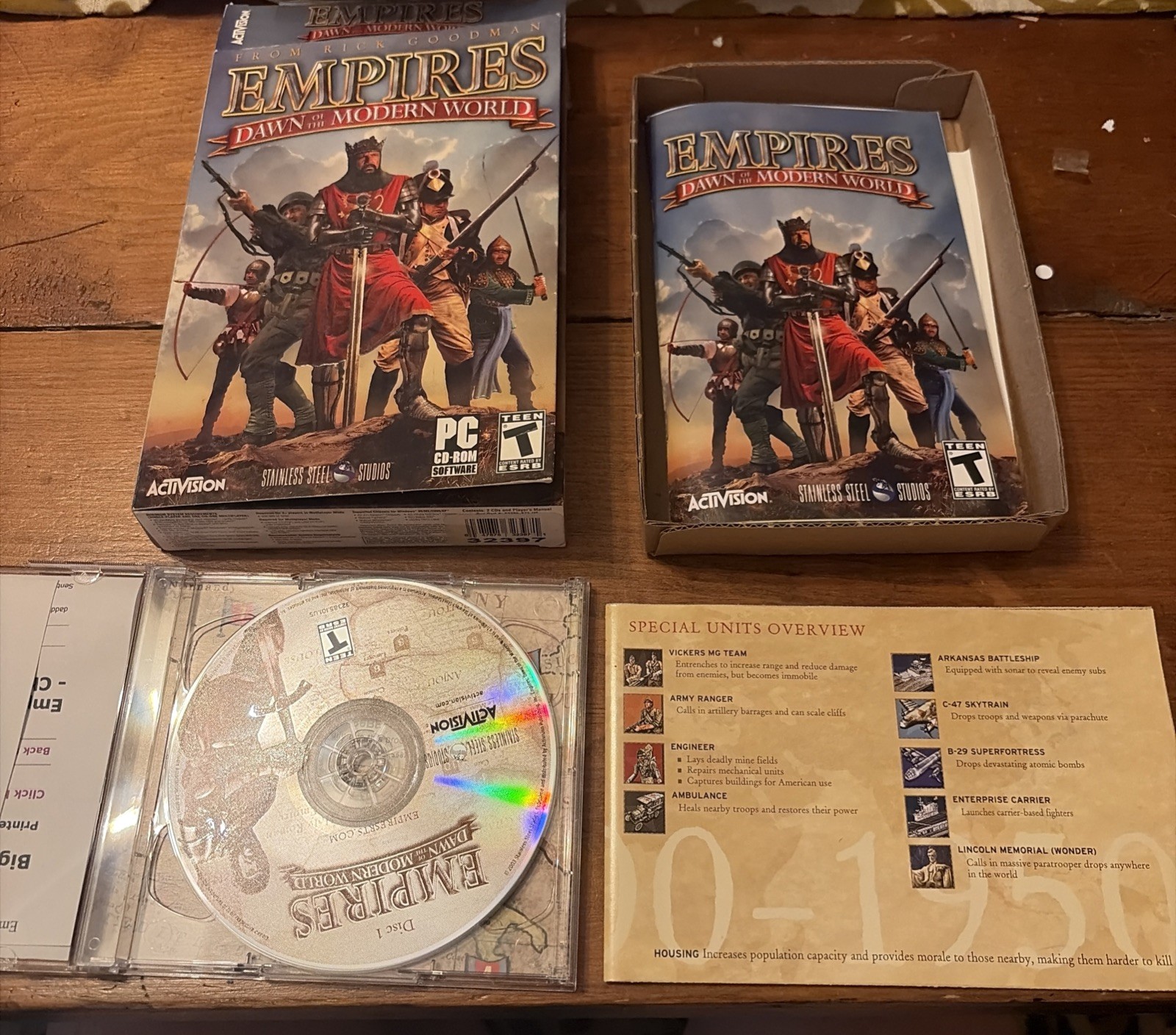Empires: Dawn of the Modern World (PC, 2003)