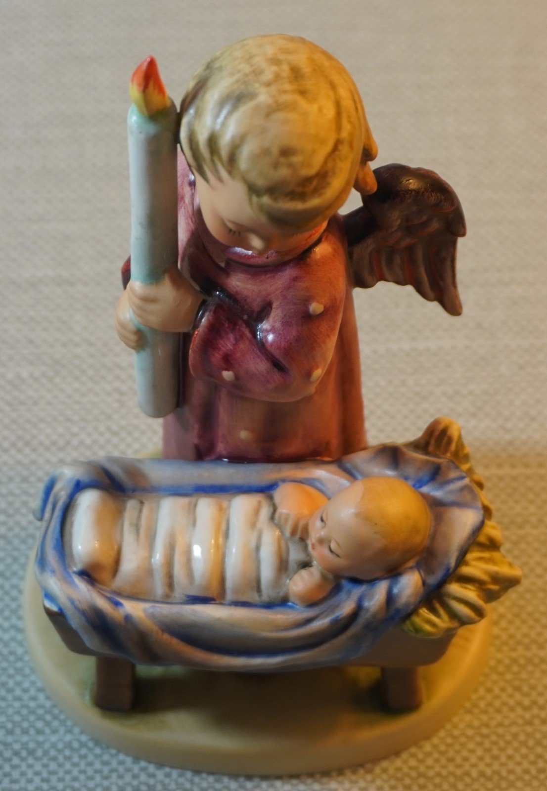 Vintage 1990s Hummel Goebel #194 “Watchful Angel” Figurine 6.25” Figure TMK7