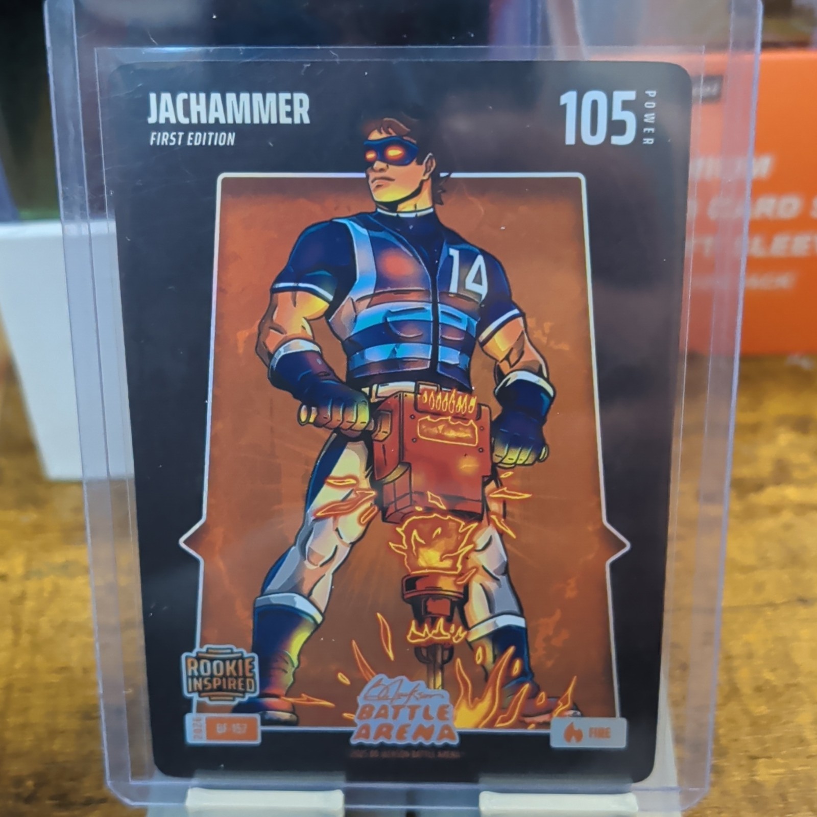 Bo Jackson Battle Arena 2020 Jachammer #105 1st Edition Rookie Jac Caglione KC