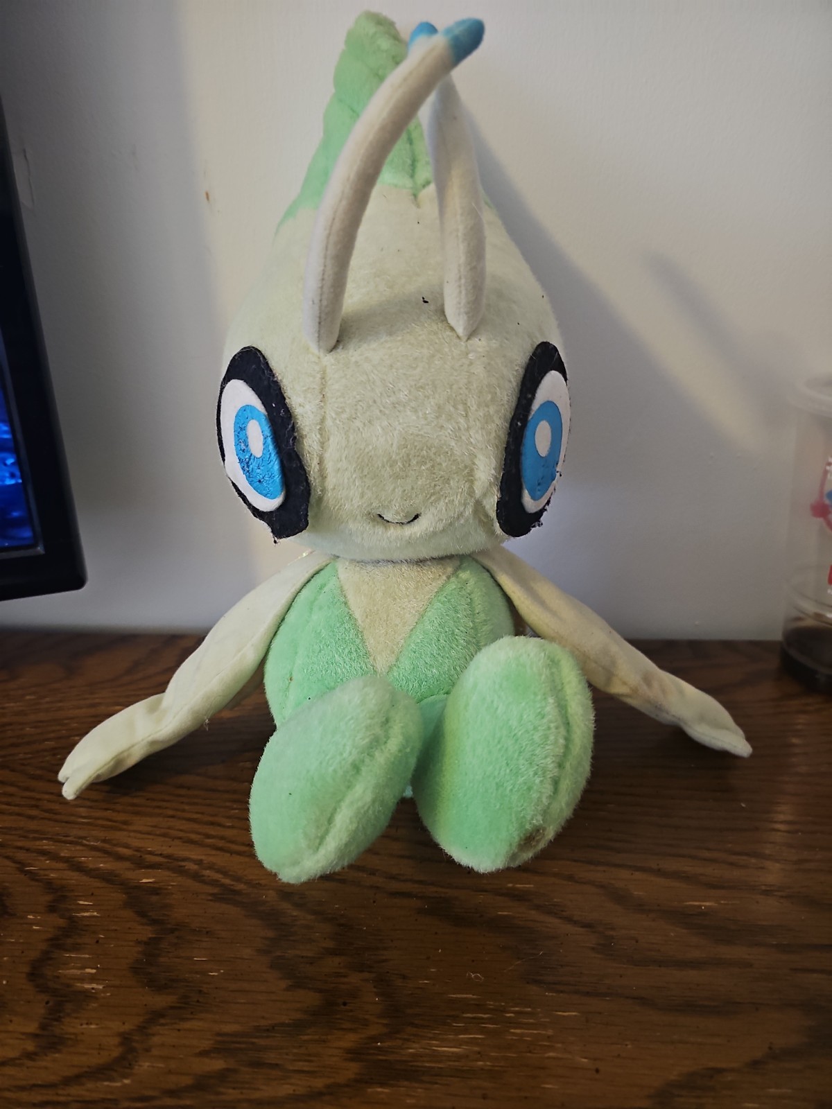 HTF 2001 TOMY Celebi Plush Stuffed Toy super cute Japan excl.