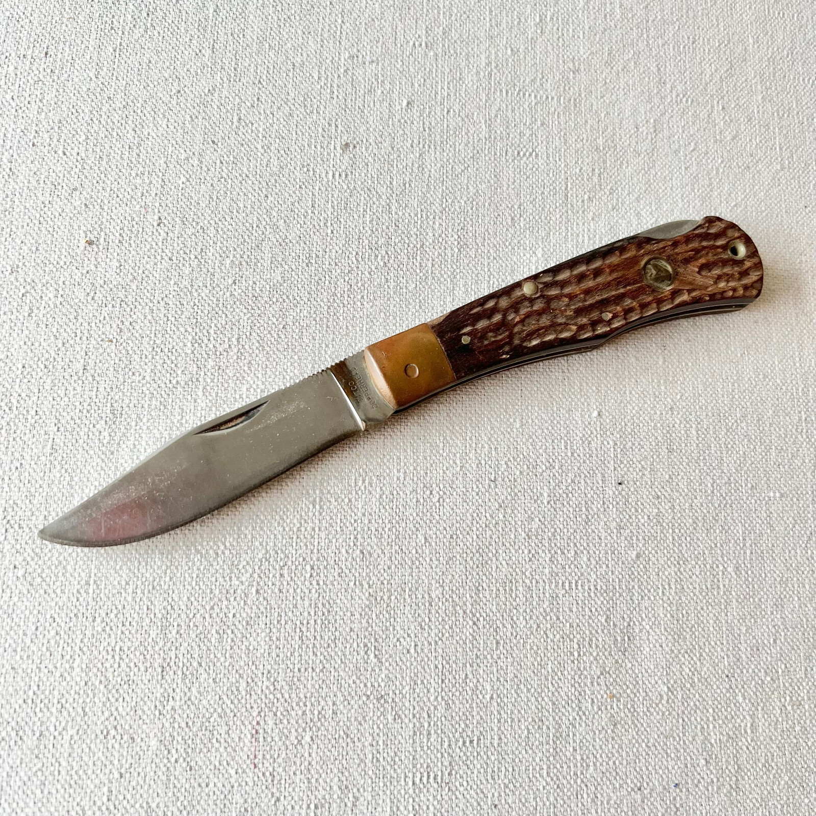 Rare Vintage Cutco Knife 1846 Copper Head Folding Knife