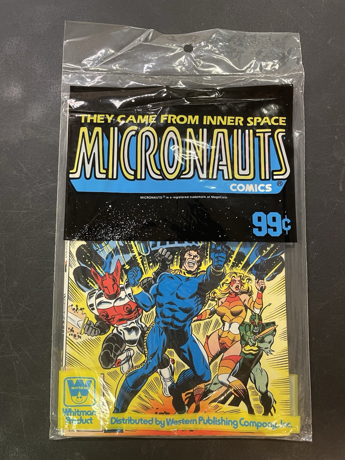 Micronauts Whitman Variants 3-Pack #1 2 3 Sealed 1979 Bagged Multi-Pack 1-3