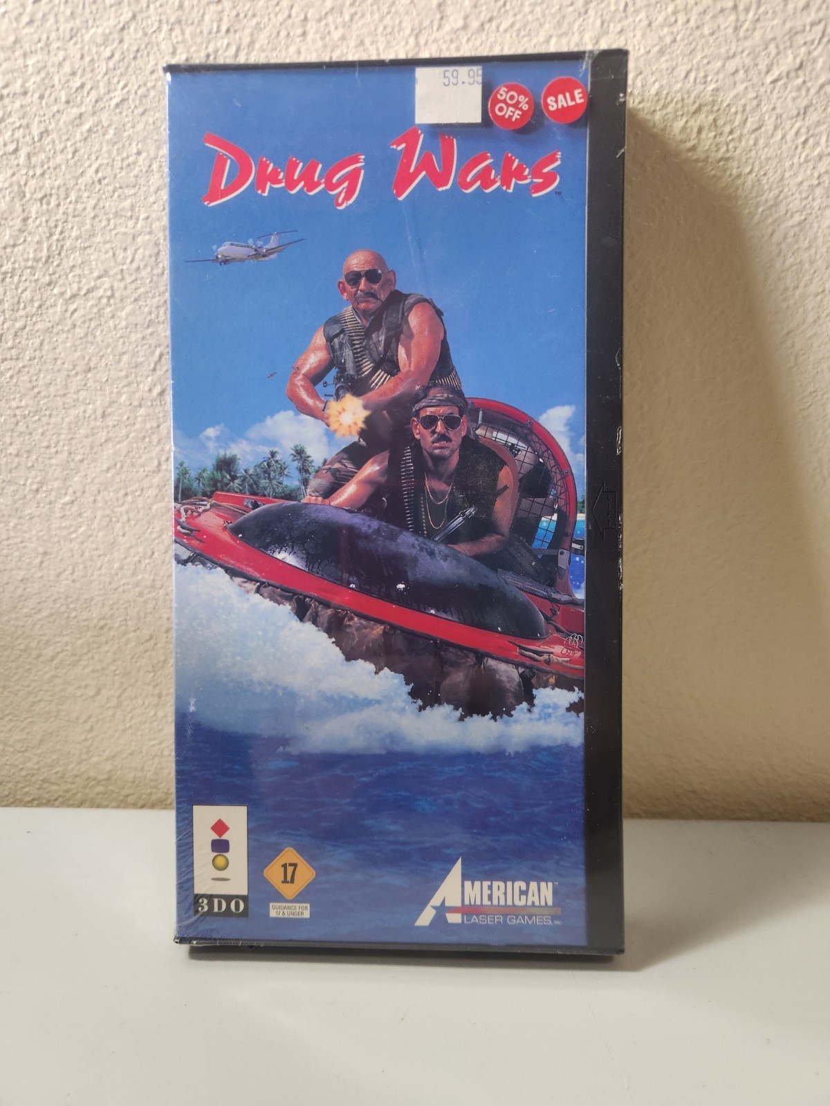 Drug Wars 3DO new sealed American Laser Games Crime Patrol 2
