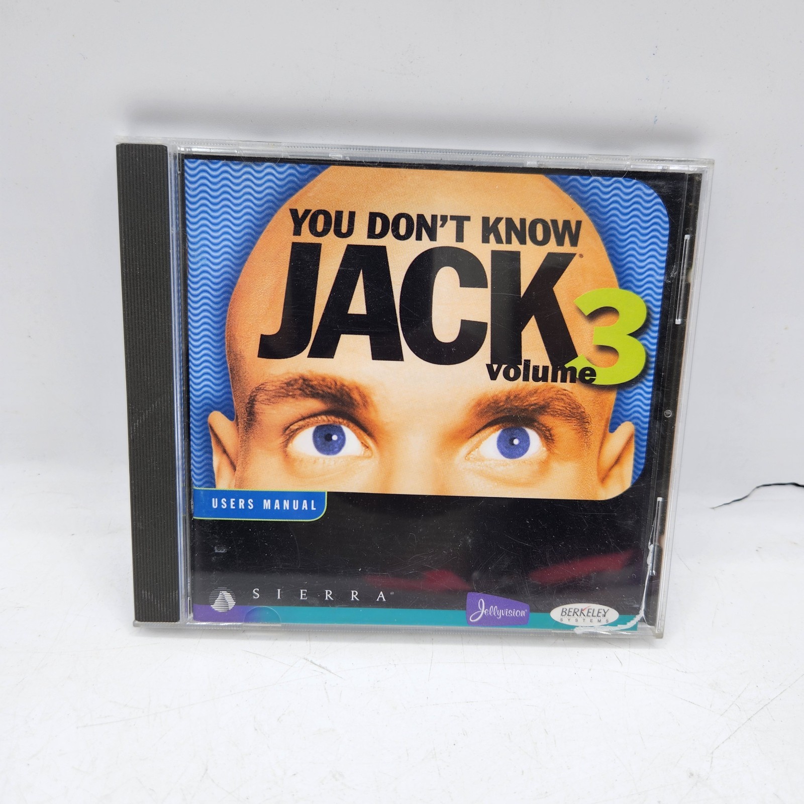 You Don\'t Know Jack Volume 3 Sierra Quiz Party Video Game Disc for Windows/Mac