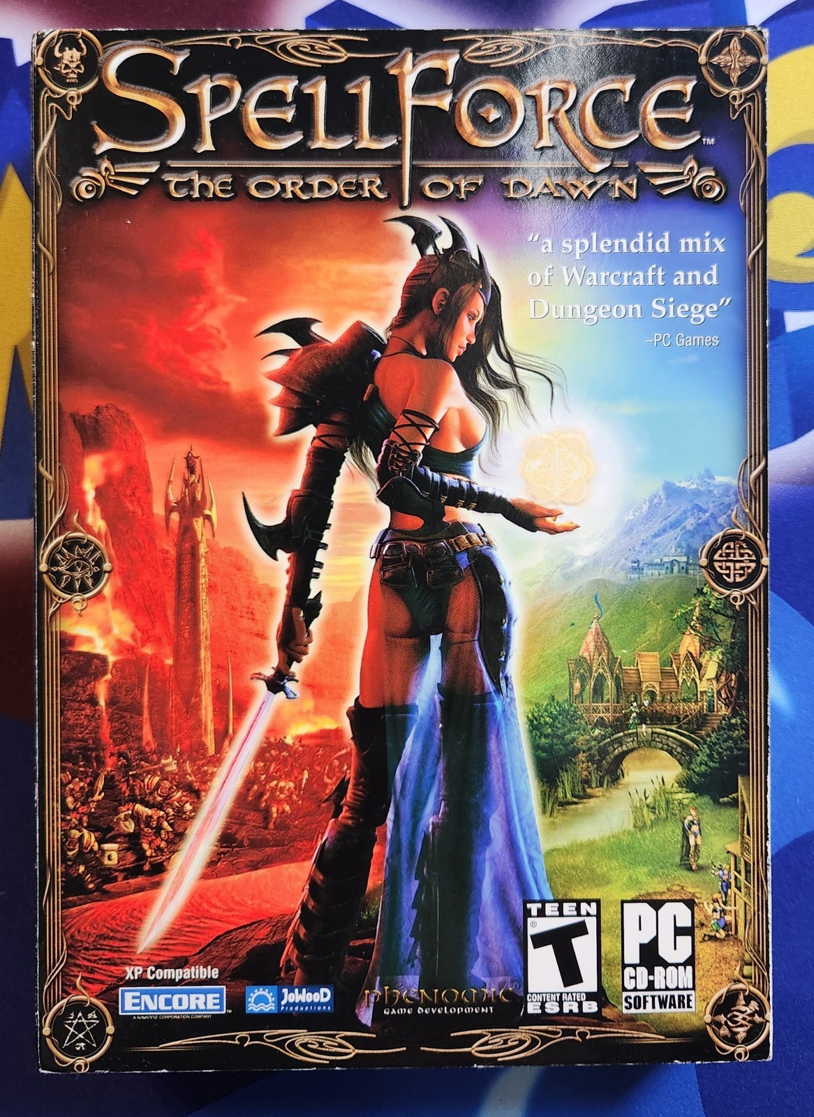 SpellForce The Order Of Dawn PC CD-Rom Big Box Video Game SEALED NEW Phenomic