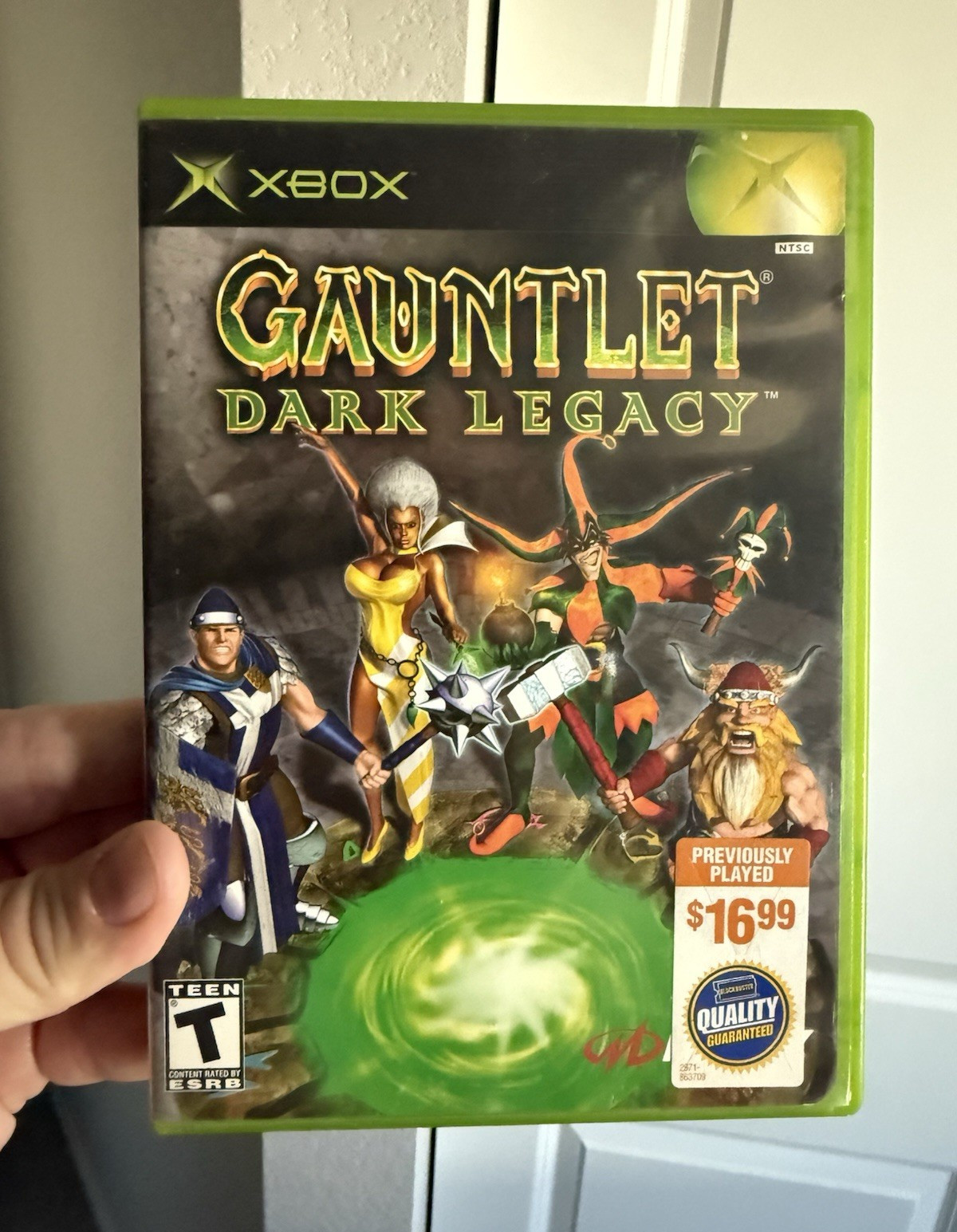 Midway Gauntlet: Dark Legacy (Xbox) PS2 replacement Manual