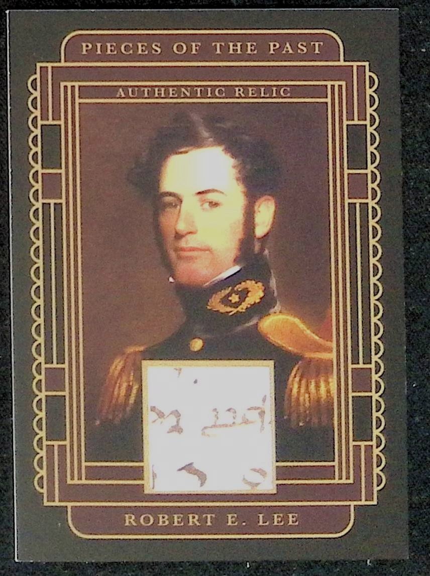 GEN. ROBERT E LEE * WRITTEN RELIC * 2024 Pieces of the Past * #SR-REL