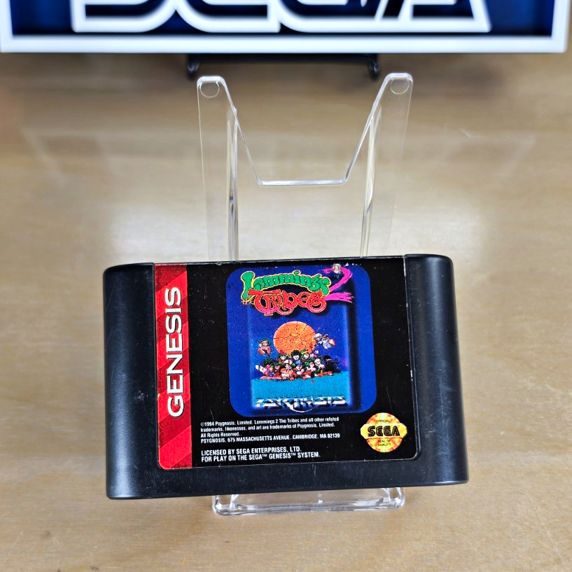Lemmings 2: The Tribes Sega Genesis Cartridge Only Tested And Working 