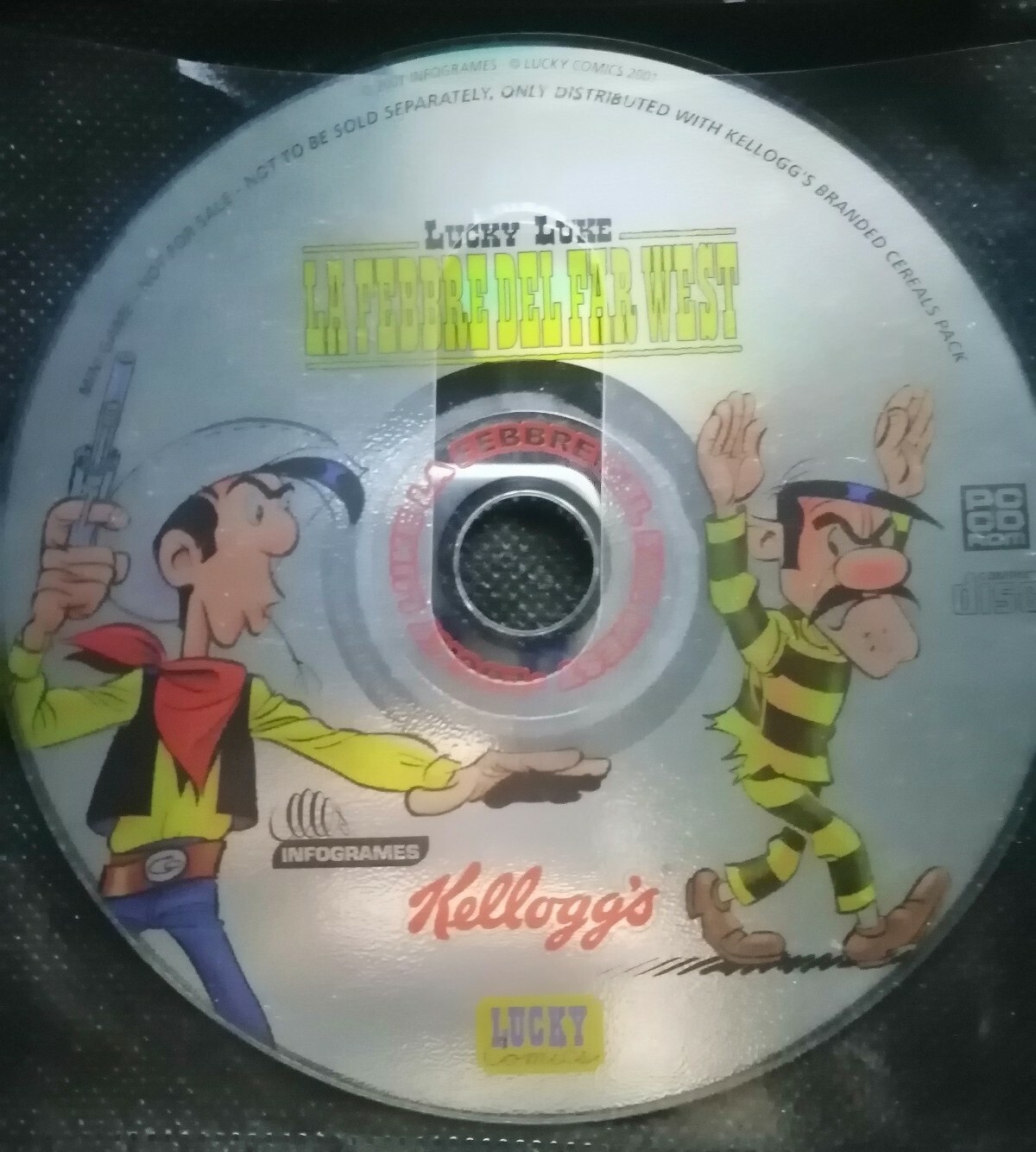 Infogrames Lucky Luke Wild West Fever PC CD-ROM - Kellog's Minigame