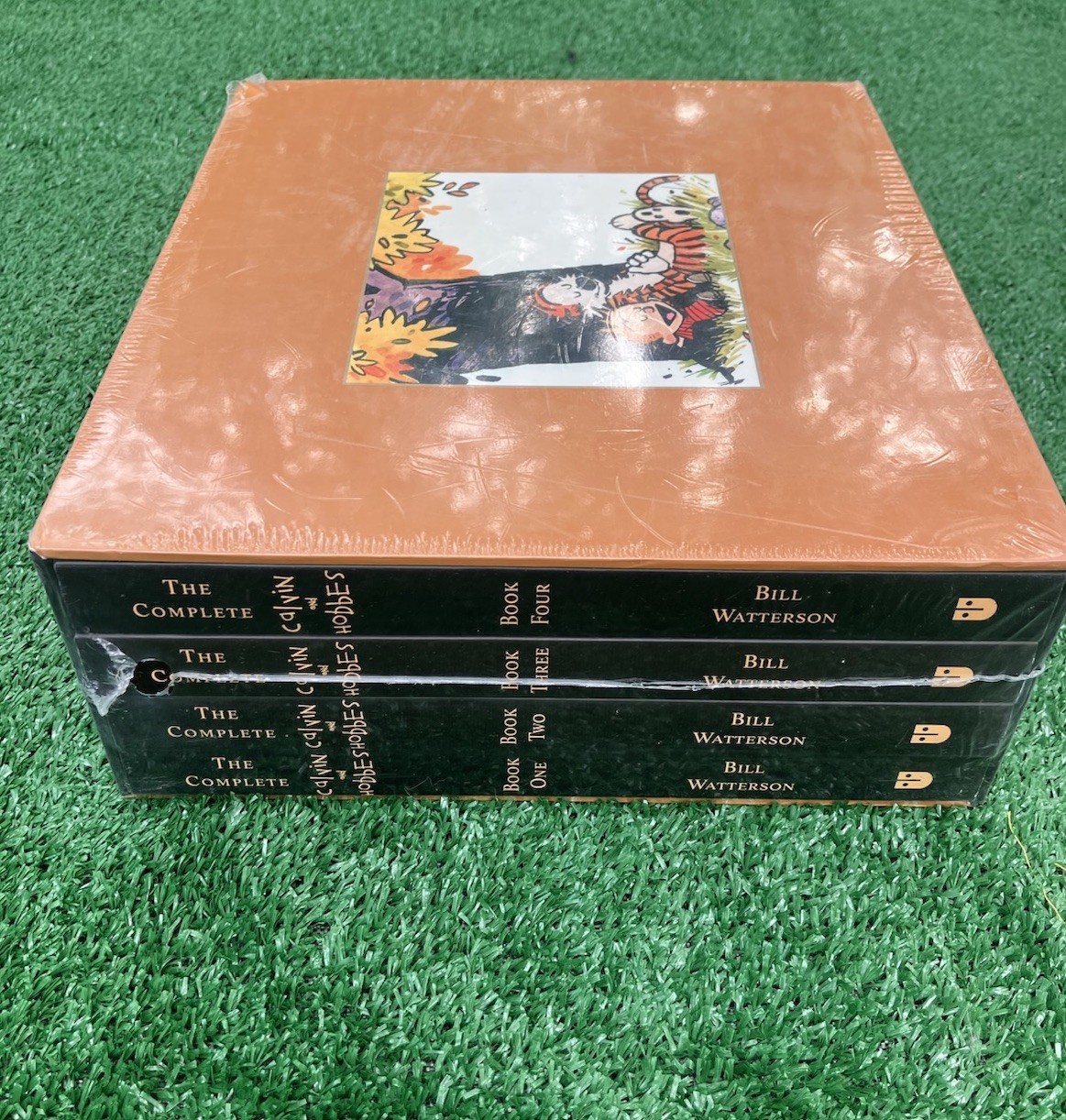 Calvin & Hobbs New Hardcover Book Set Volume 1-4  Bill Watterson