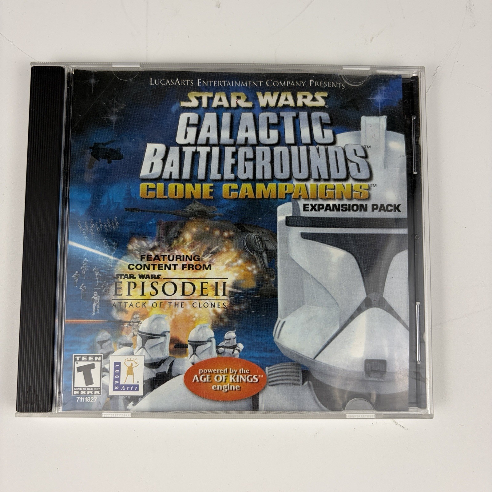 Star Wars: Galactic Battlegrounds Clone Campaigns Expansion Pack PC Game