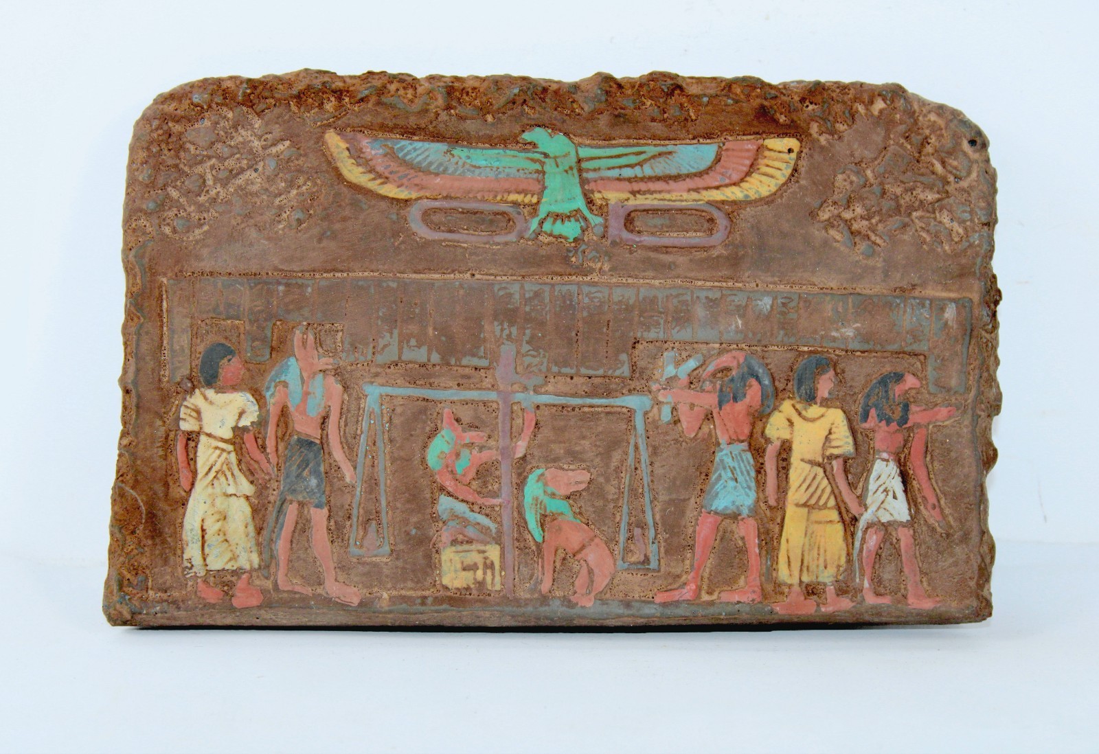 Rare Egyptian Antique Judgement of the Dead Stela in Ancient Egypt BC Egyptology