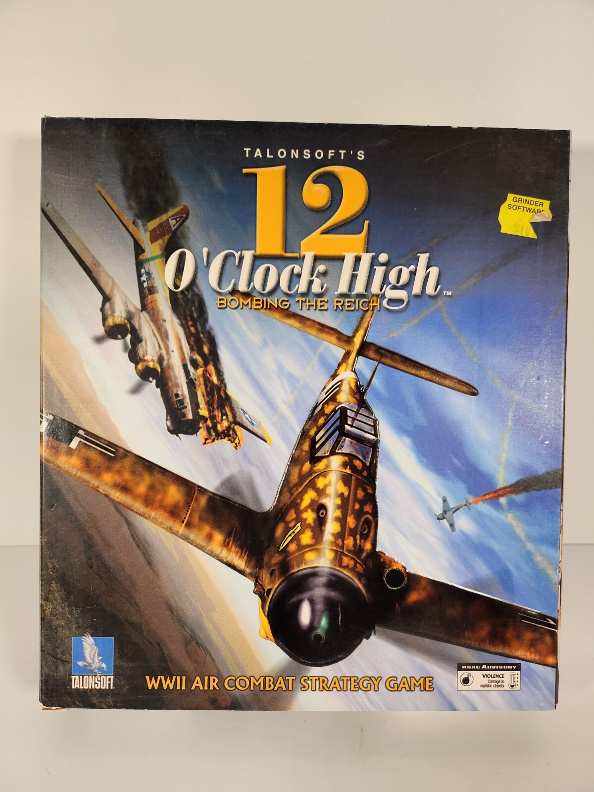 Talonsoft's 12 o'Clock High Bombing The Reich PC Game Big Box