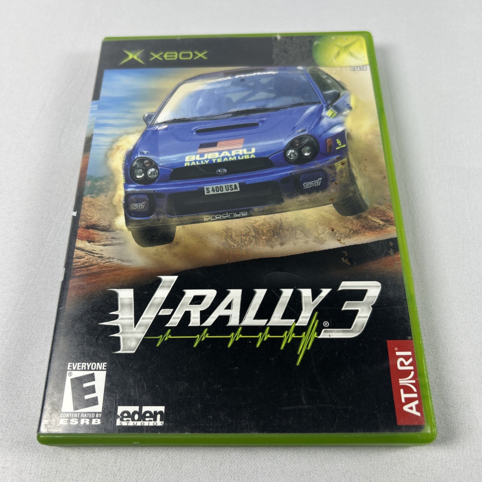 V-Rally 3 (Microsoft Xbox 2003) CIB COMPLETE IN BOX 