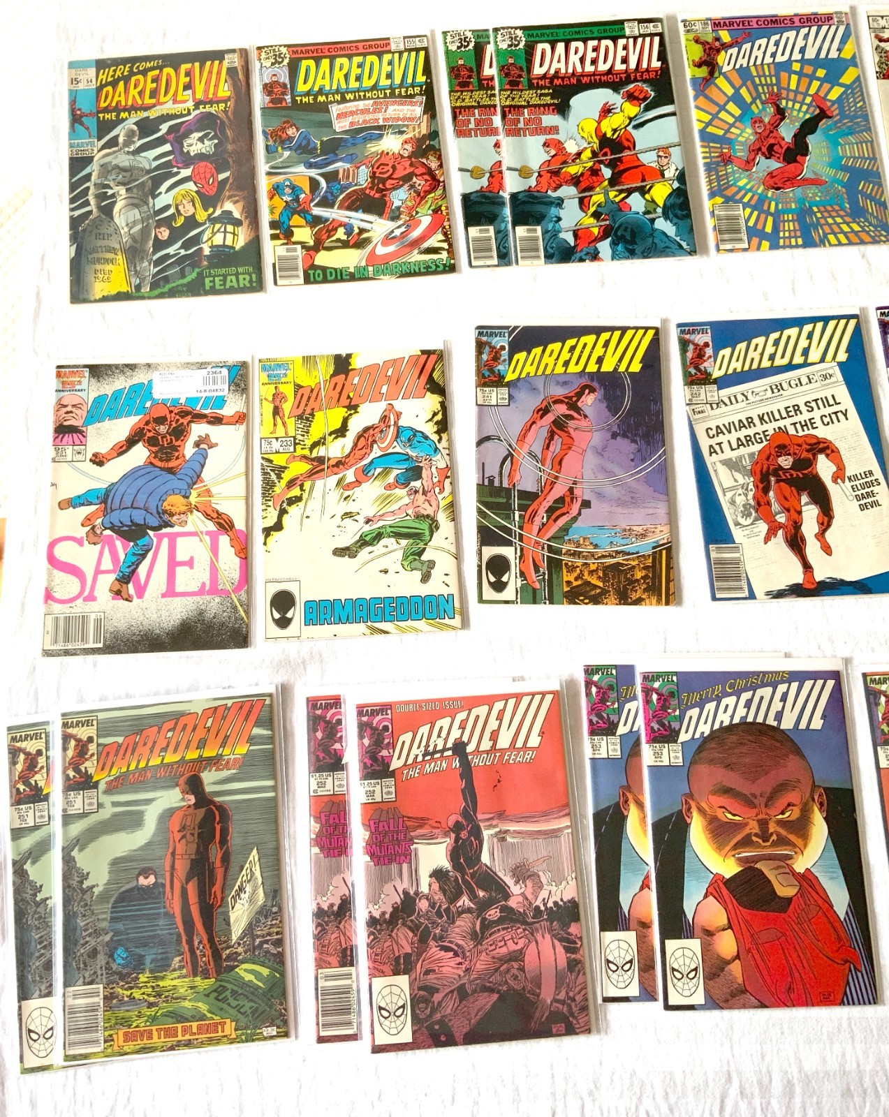 Daredevil MCU Lot of 58 Includes Key Issues, Newsstands & Doubles, Ships Fast