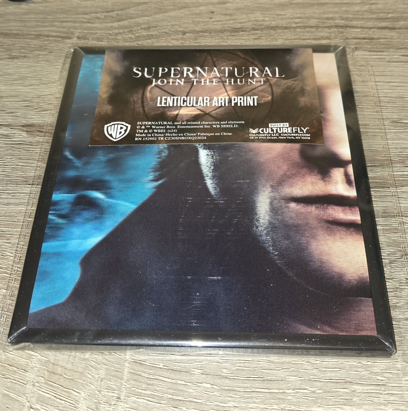 Supernatural Sam Winchester Lenticular Art Print Culturefly Exclusive NIP