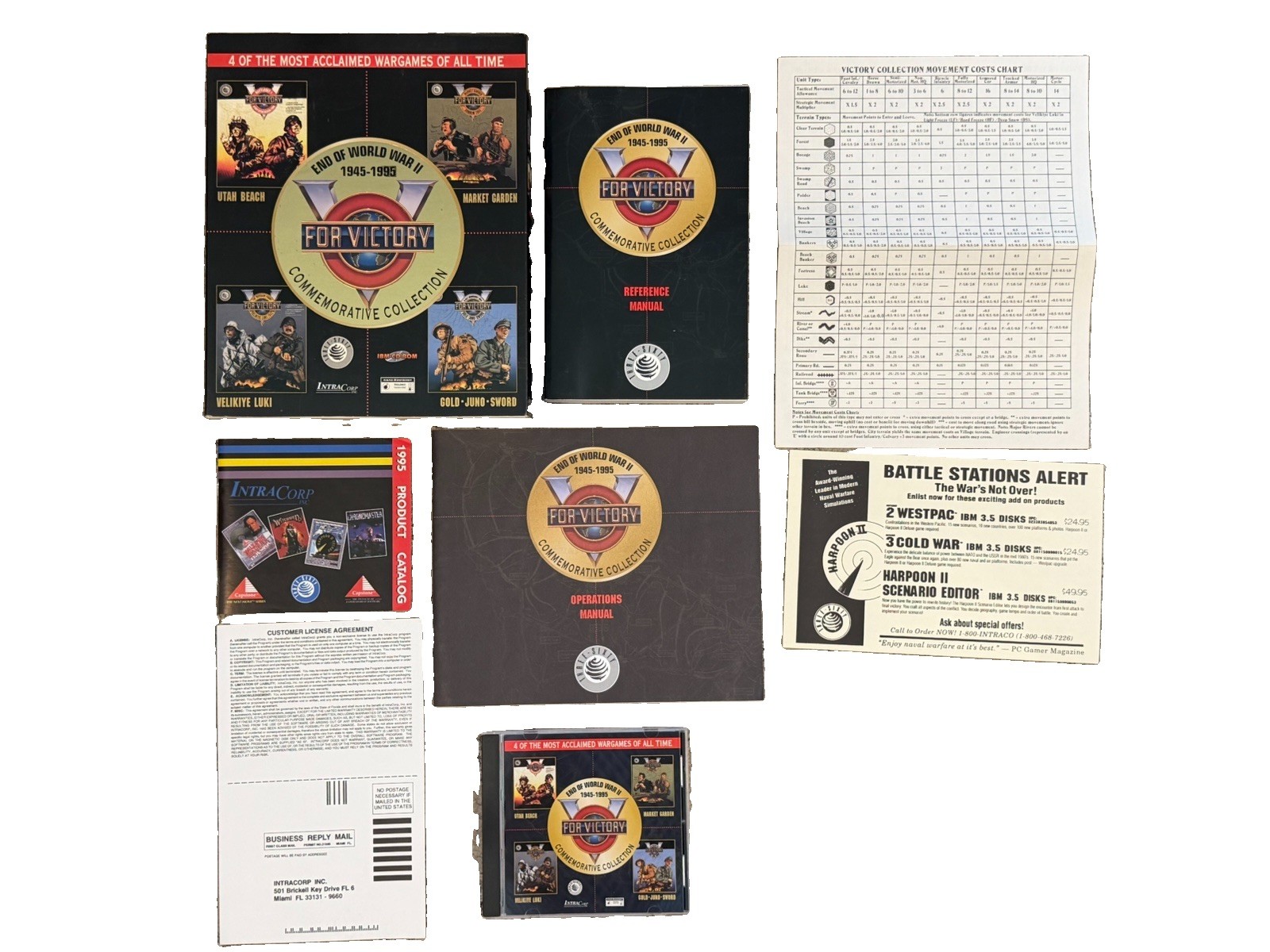 V for Victory Commemorative Collection - Intra Corp PC CD-Rom