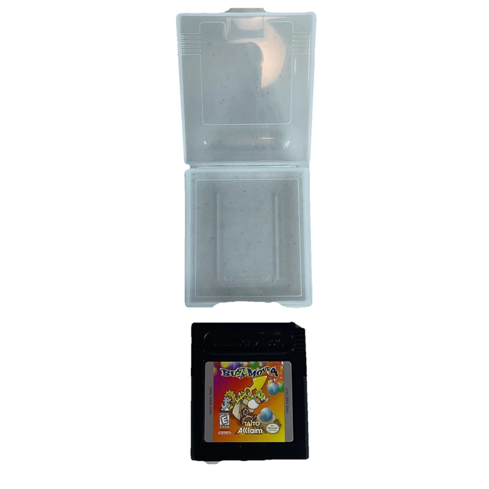 Bust-A-Move 4 - Nintendo Game Boy - AUTHENTIC Tested Working Black W/ Case