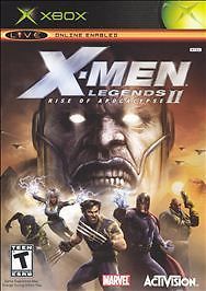 X-Men Legends II 2: Rise of Apocalypse; CIB (Microsoft Xbox, 2005)