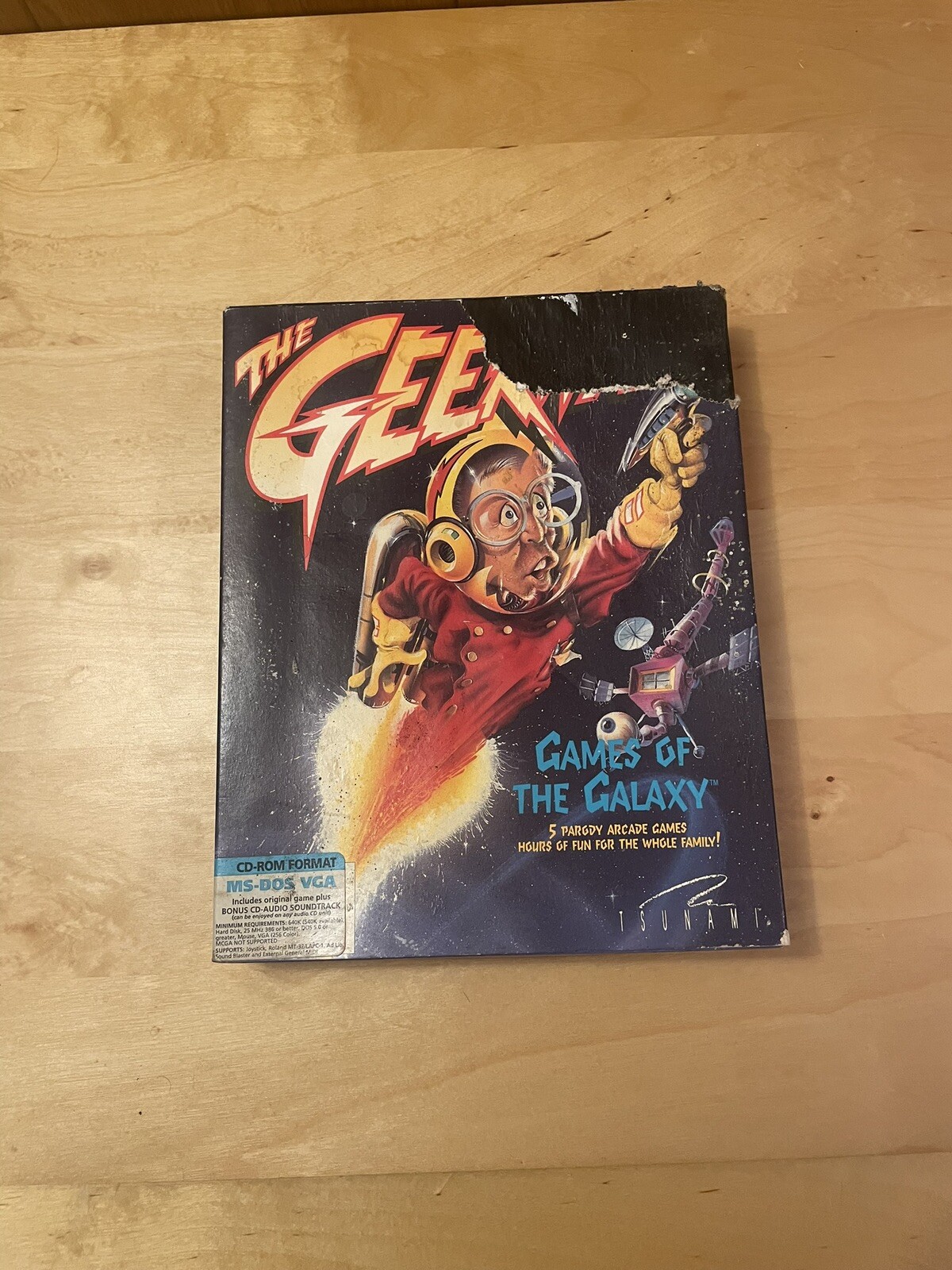 The Geekwad Games of the Galaxy MS-DOS VGA Cd ROM Big Box PC Game New Sealed RPG