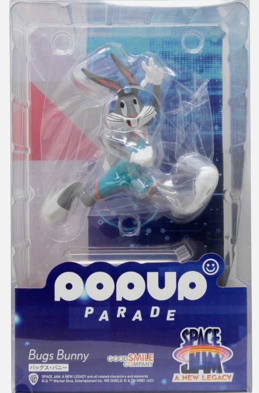 New Bugs Bunny Figure Space Jam POP UP PARADE