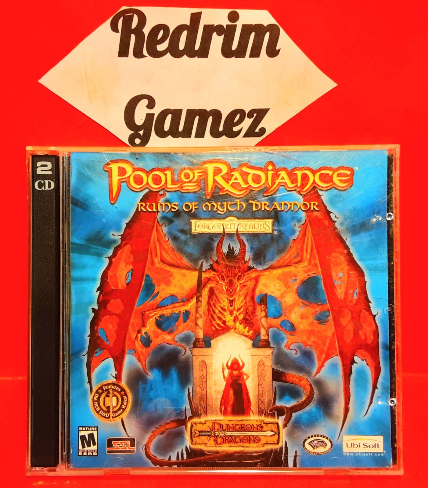 Pool Of Radiance Ruins Of Myth Drannor COMPLETE Windows PC CD Rom Video Games