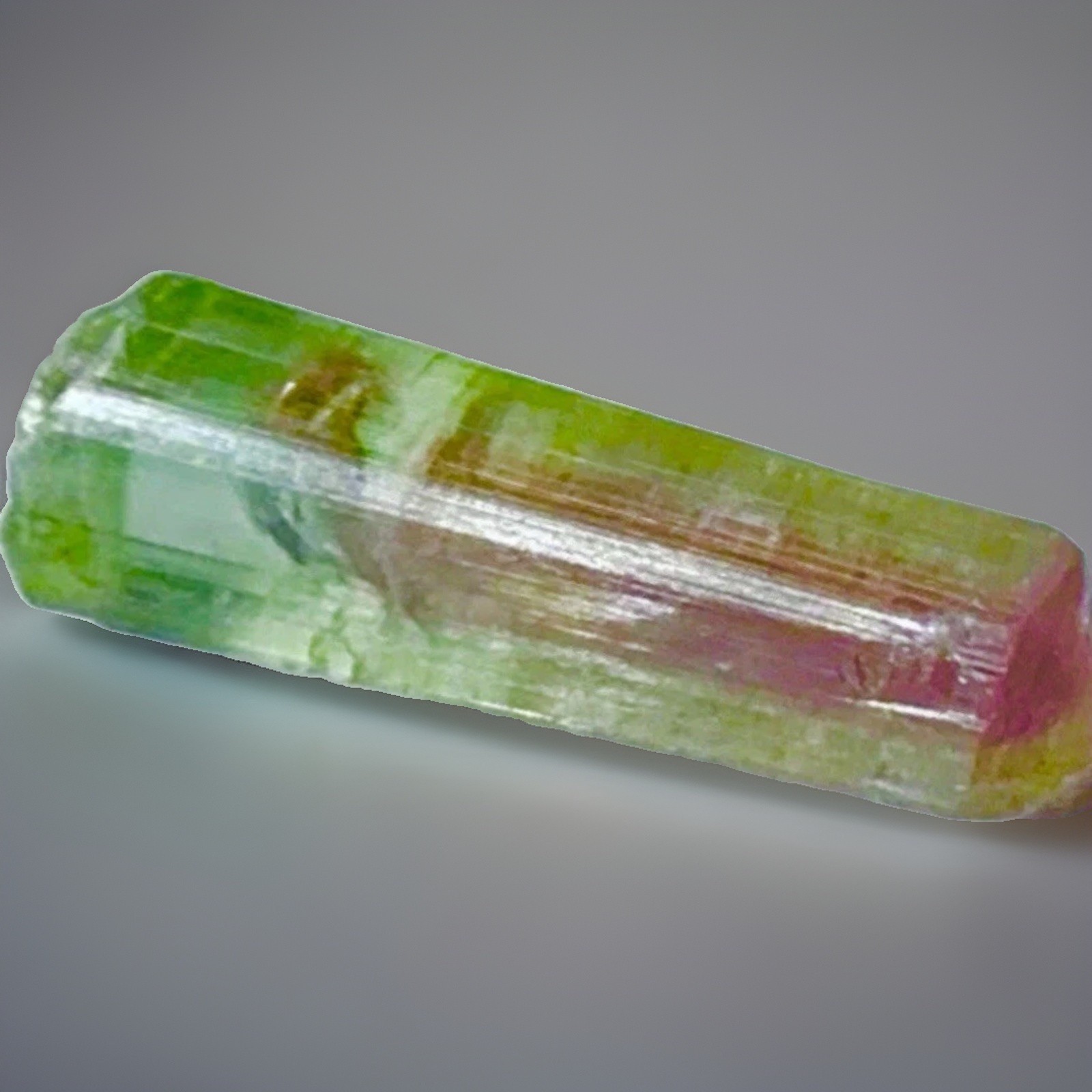Beautiful Watermelon Tourmaline Crystal Natural Raw Rough Specimen Matrix